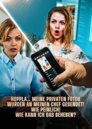 HOPPLA… MEINE PRIVATEN FOTOS WURDEN AN MEINEN CHEF GESENDET! WIE PEINLICH! WIE KANN ICH DAS BEHEBEN?