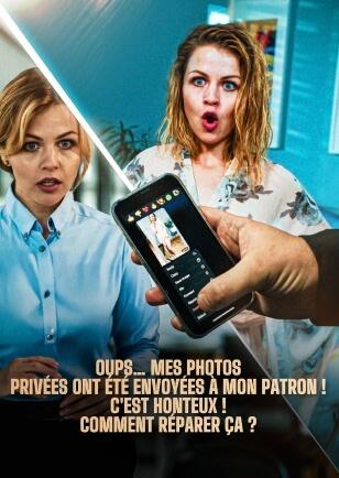 OUPS… MES PHOTOS PRIVÉES ONT ÉTÉ ENVOYÉES À MON PATRON ! C’EST HONTEUX ! COMMENT RÉPARER ÇA ?