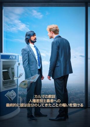 カルマの教訓 人種差別主義者への 最終的に彼は自分のしてきたことの報いを受ける