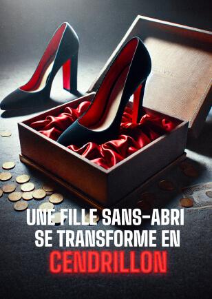 UNE FILLE SANS-ABRI SE TRANSFORME EN CENDRILLON