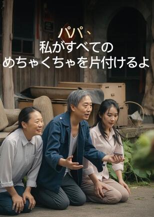 パパ、私がすべての めちゃくちゃを片付けるよ