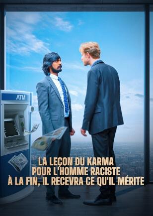 LA LEÇON DU KARMA POUR L’HOMME RACISTE À LA FIN, IL RECEVRA CE QU’IL MÉRITE
